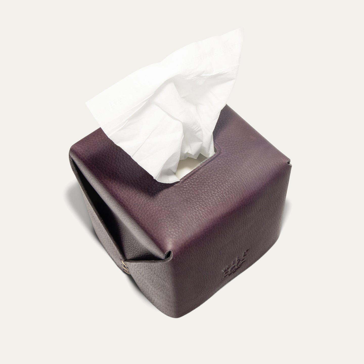 Square Tissue Box - Will Leather Goods
